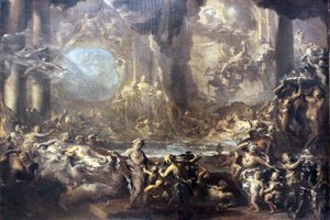 The Wedding of Peleus and Thetis by Ottmar Elliger